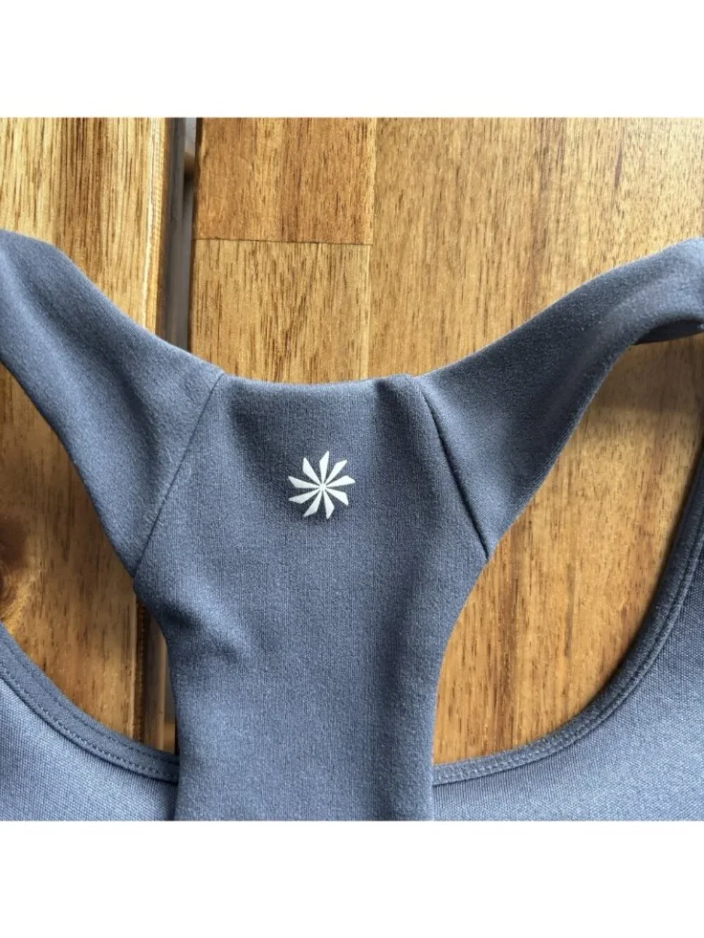ATHLETA GIRL Gray Sports Bra Size 14 XL Gym Workout School Training‎ Sports